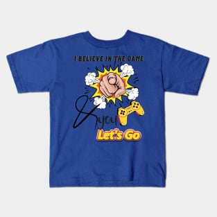 GAMER LET'S GO Kids T-Shirt